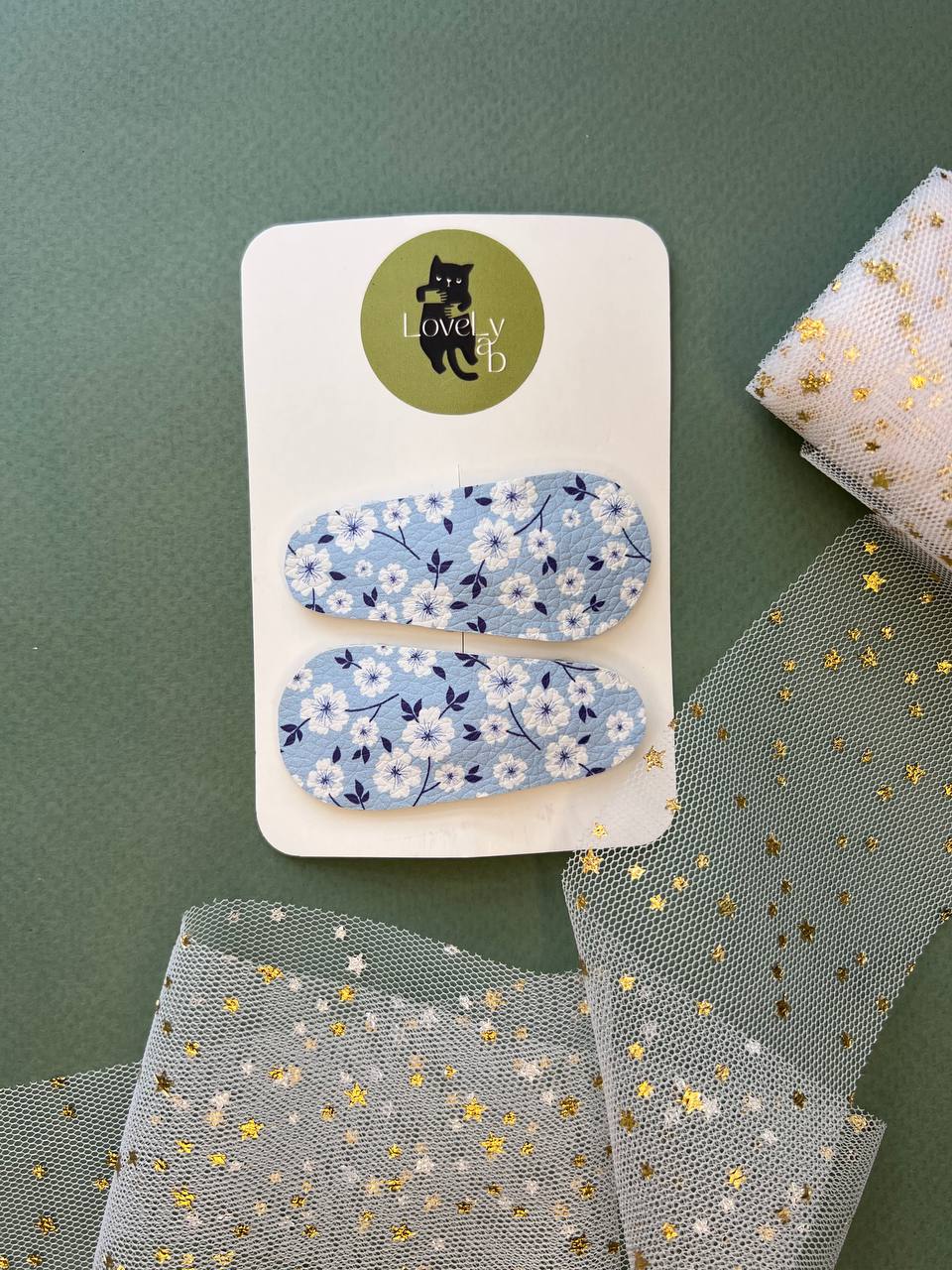 Slide Kwiaty niebiski